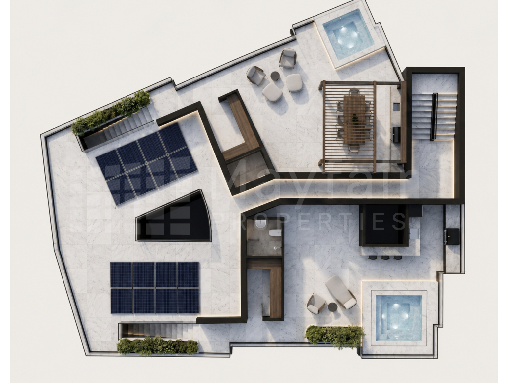 2-bedroom Apartment in Kamares with Communal Pool for Sale
