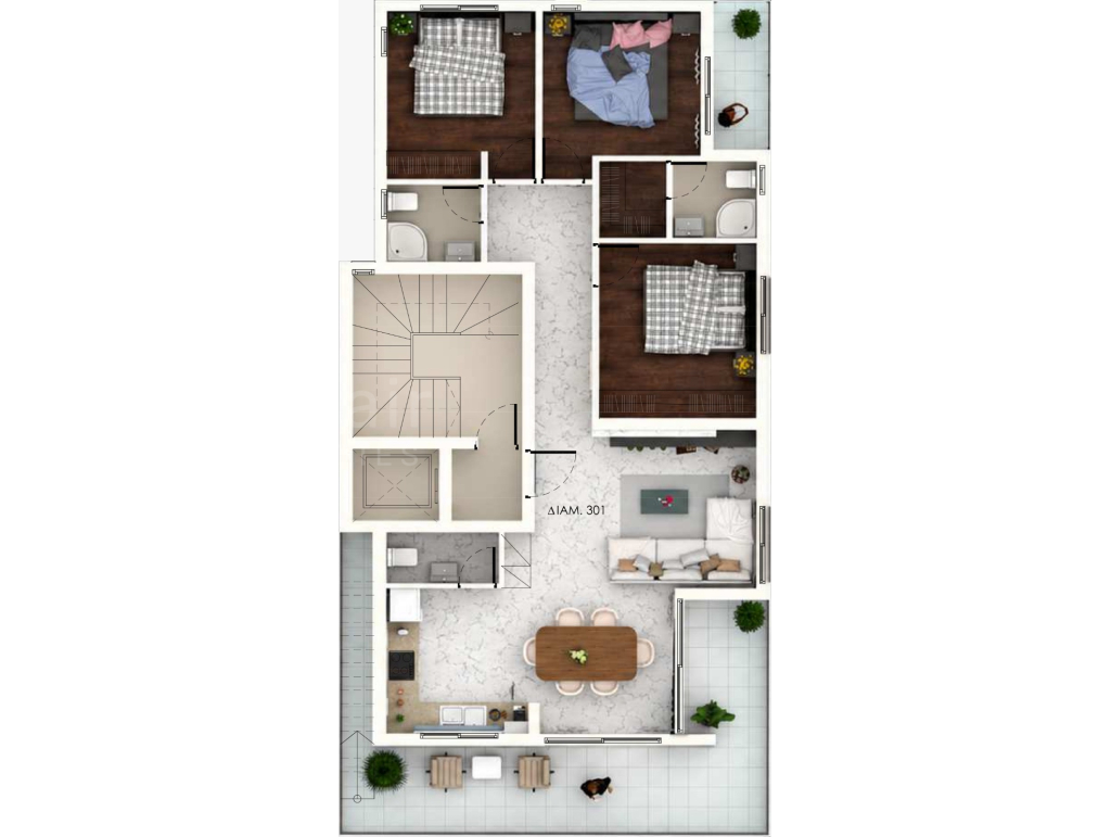 3-bedroom Penthouse for Sale in Kamares