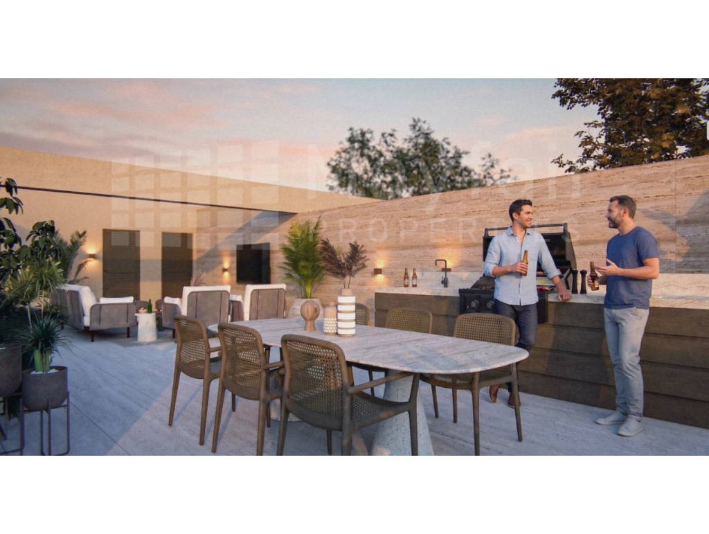 2 Bedroom Penthouse with Roof Garden in Aradippou for Sale