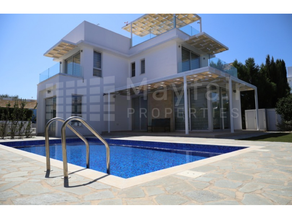 4-Bedroom Seaview Villa in Gated Community in Protaras for Sale