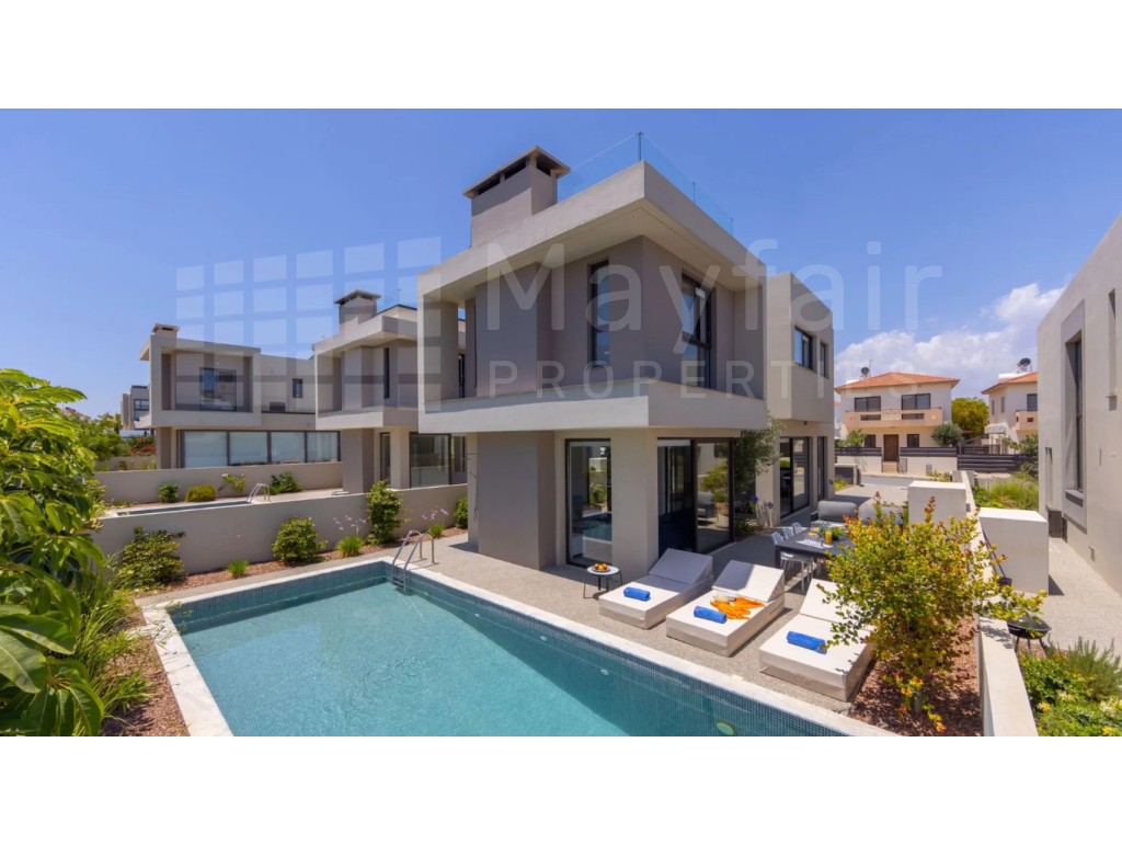 3-Bedroom Seaview Villa in Protaras for Sale