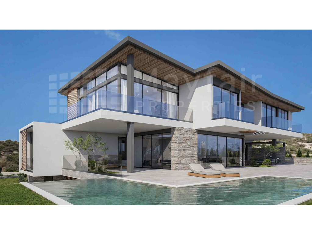 5-Bedroom Beach Front Modern Villa in Paphos