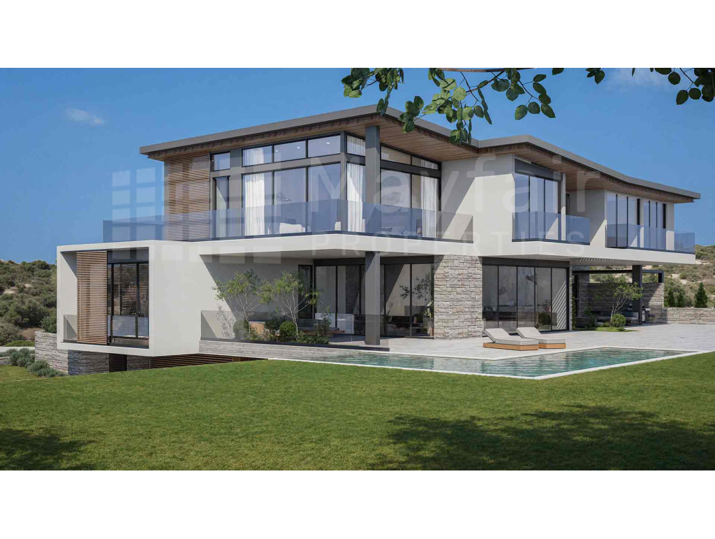 5-Bedroom Beach Front Modern Villa in Paphos