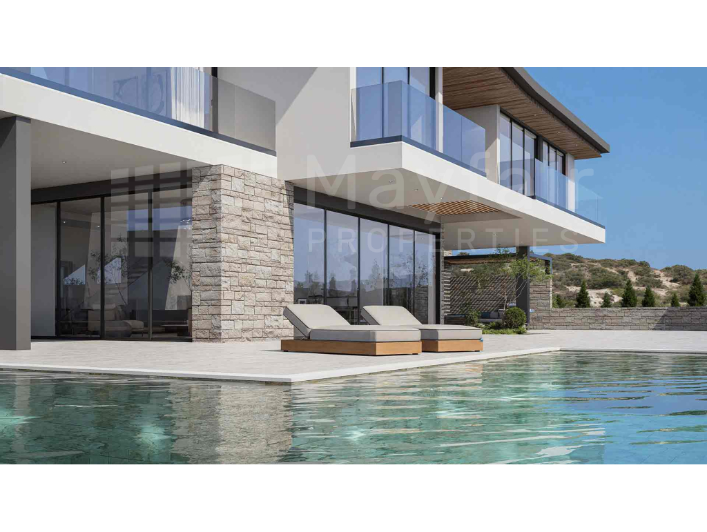 5-Bedroom Beach Front Modern Villa in Paphos