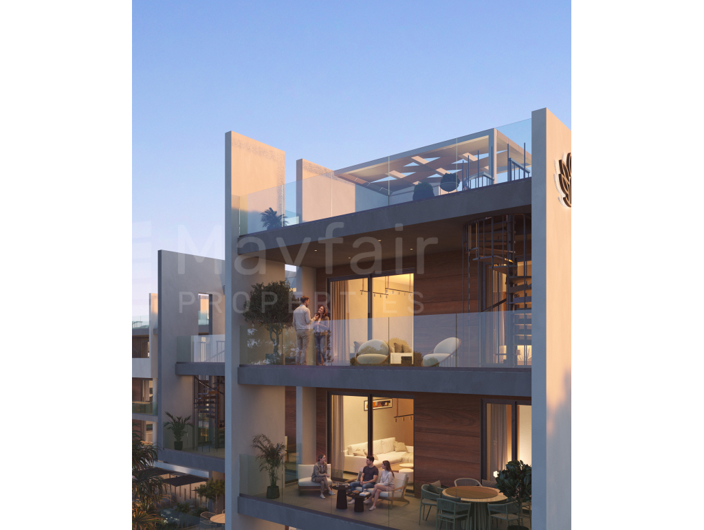 2-Bedroom Penthouse with Roof Garden for Sale in Aradippou