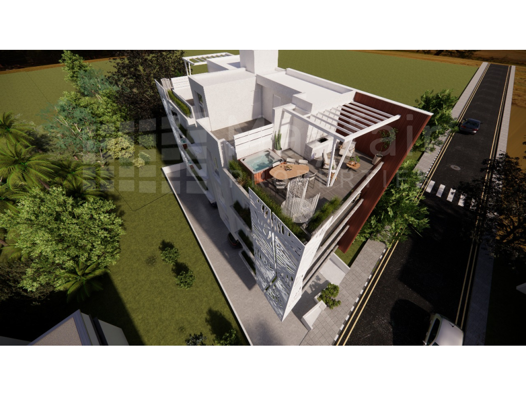 1-bedroom Penthouse with Roof Garden for Sale in Livadia