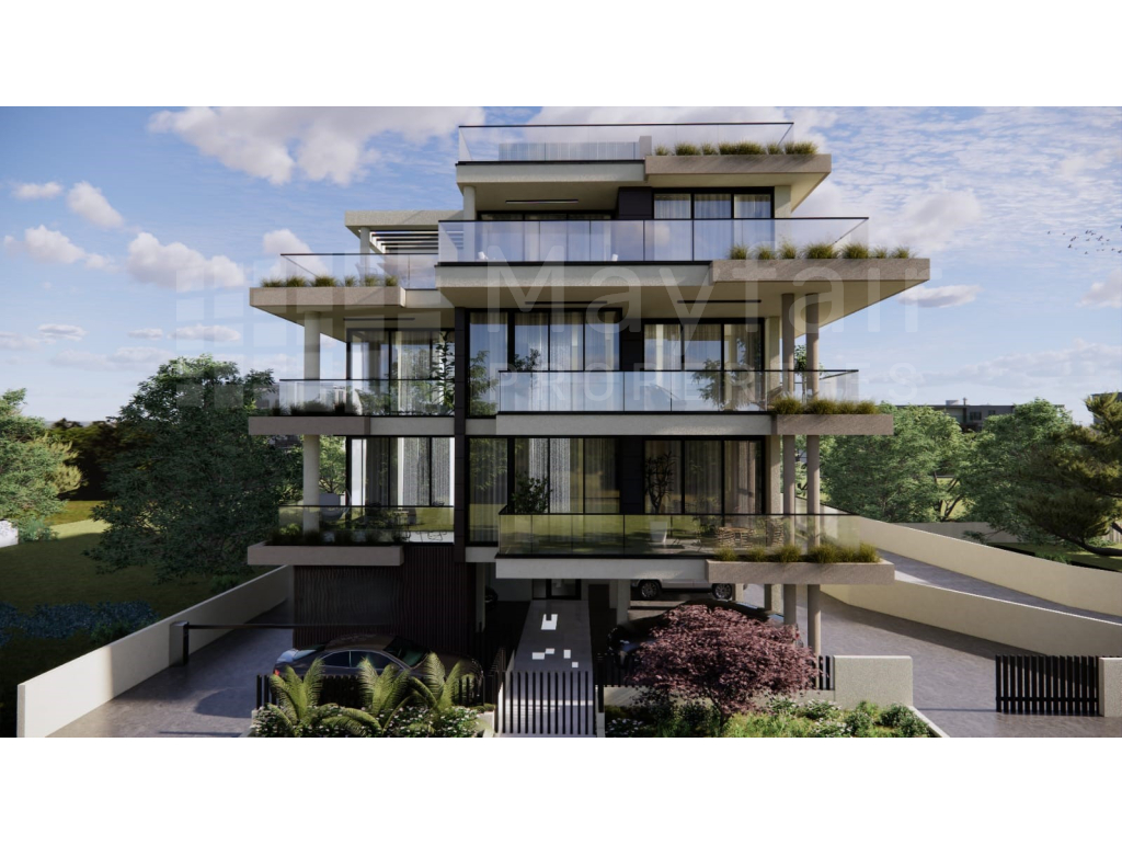 2-Bedroom Penthouse with Roof Garden For Sale in Livadia 