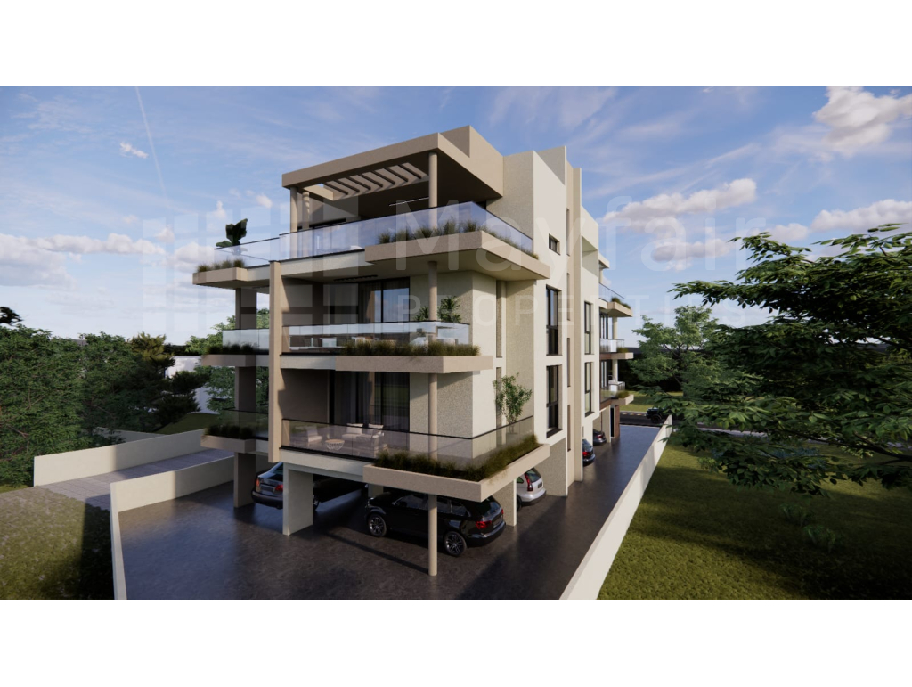 2-Bedroom Penthouse with Roof Garden For Sale in Livadia 