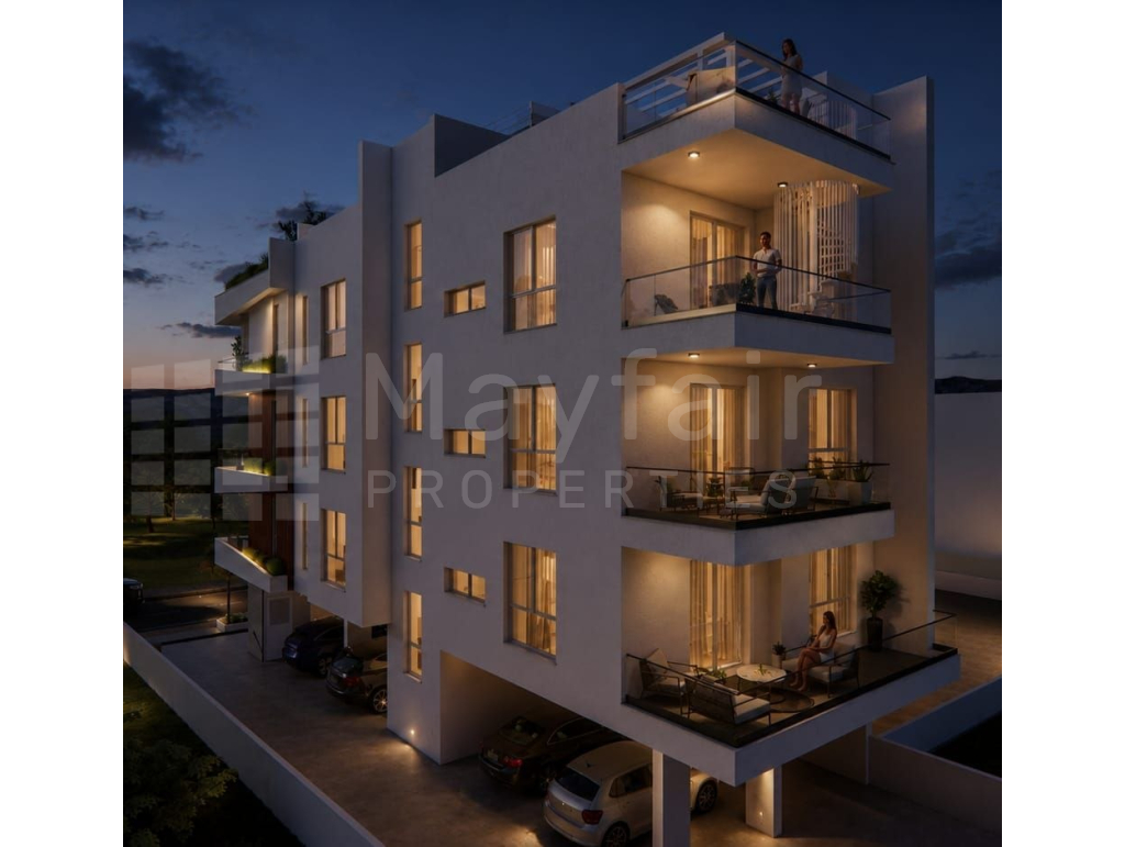 2-Bedroom Penthouse with Roof Garden for Sale in Aradippou