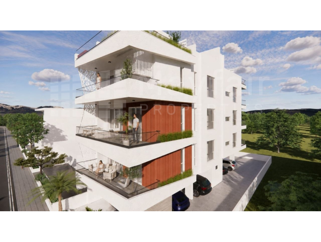 2-Bedroom Penthouse with Roof Garden for Sale in Aradippou