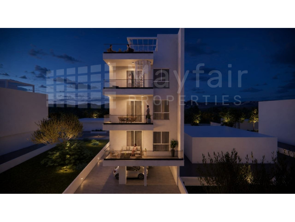 2-Bedroom Penthouse with Roof Garden for Sale in Aradippou