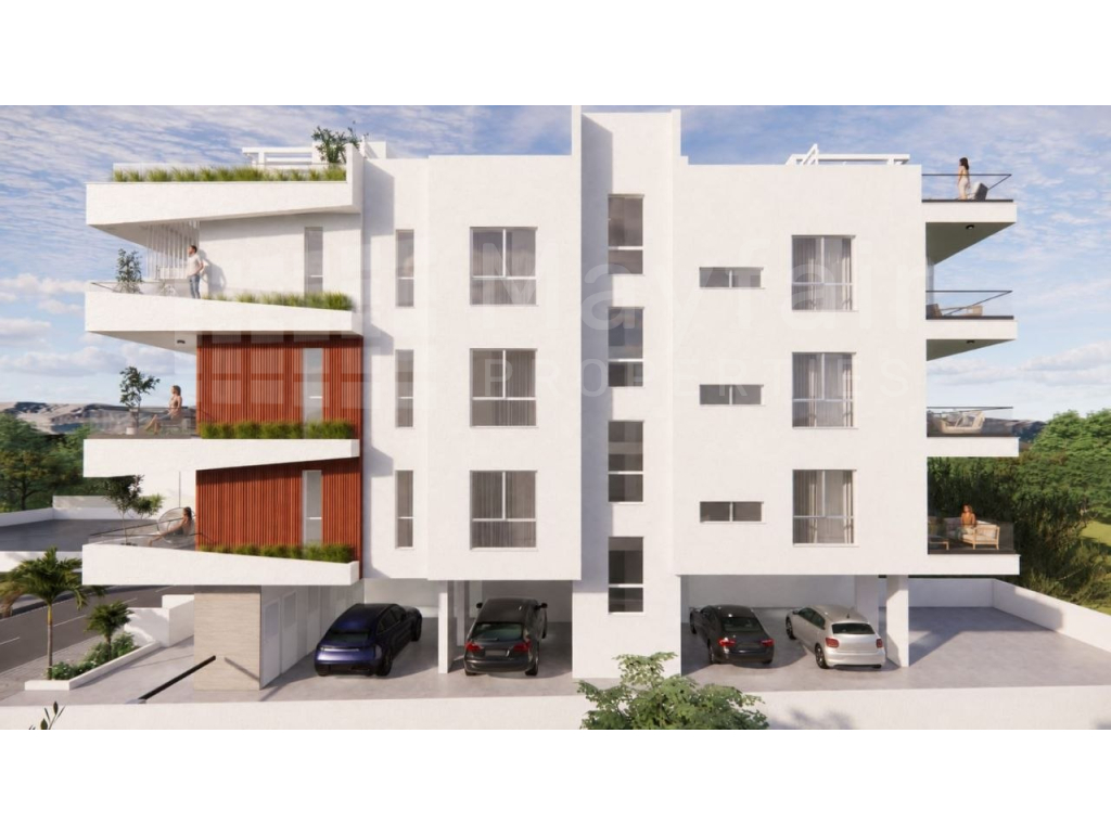 2-Bedroom Penthouse with Roof Garden for Sale in Aradippou