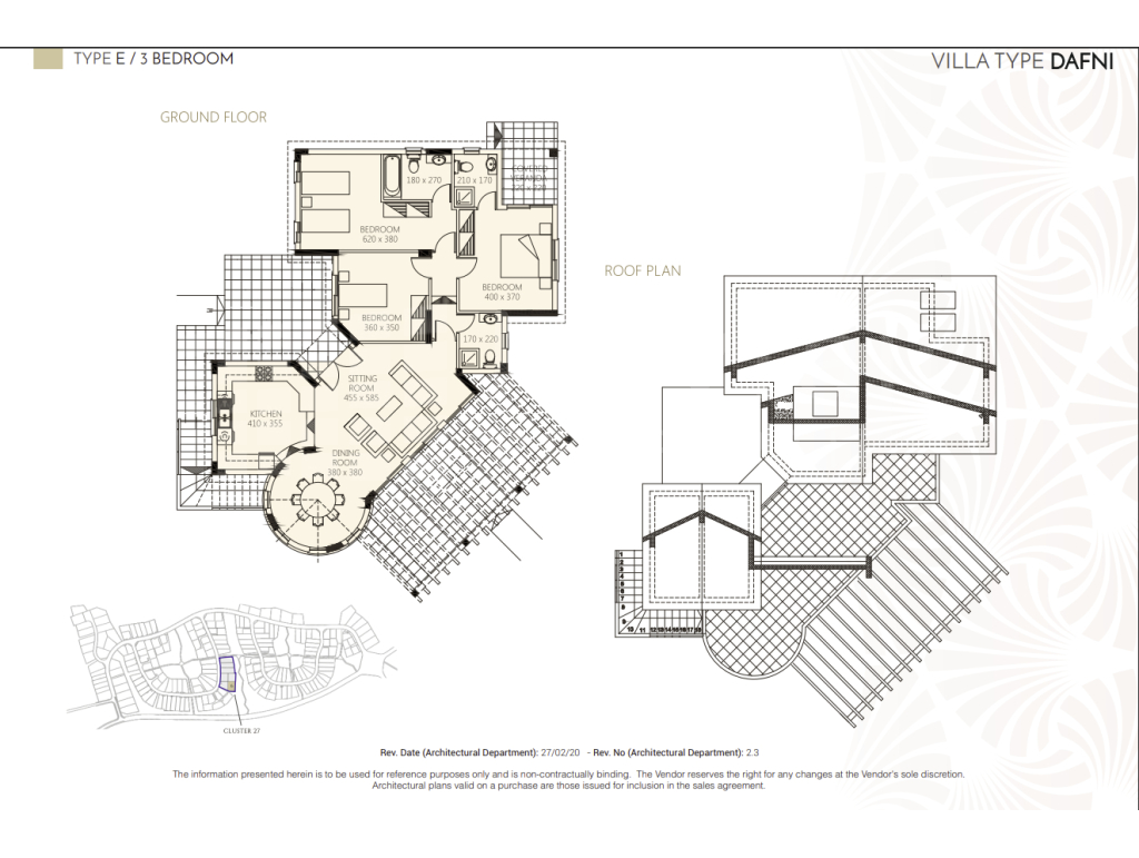 2-Bedroom Villa in Paphos - Kouklia for Sale
