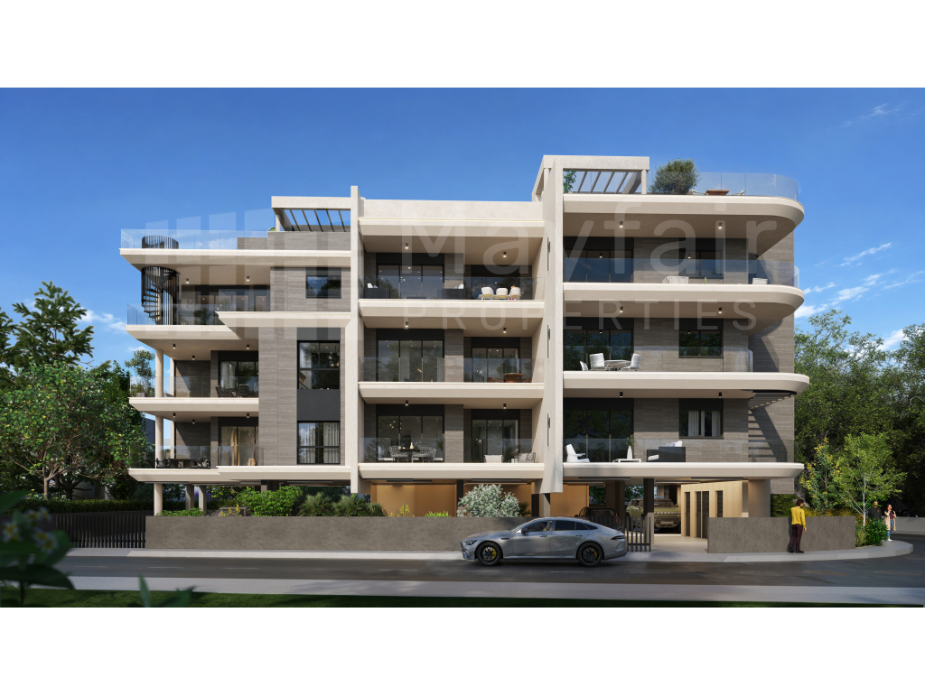 2-bedroom Penthouse with Roof Garden in Aradippou for Sale