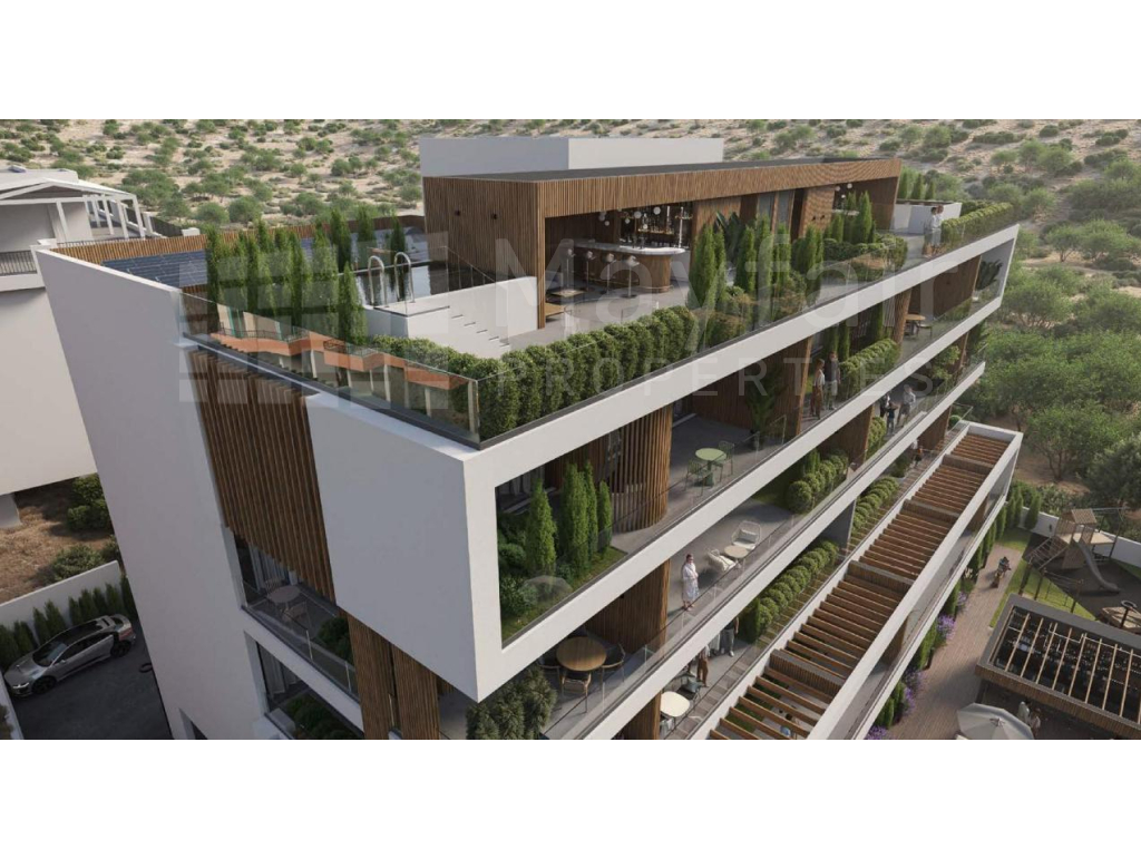 2-Bedroom Penthouse with Roof Garden for Sale in Germasogeia