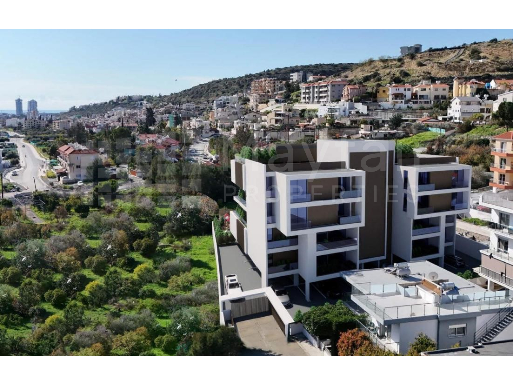 2-Bedroom Penthouse with Roof Garden for Sale in Germasogeia