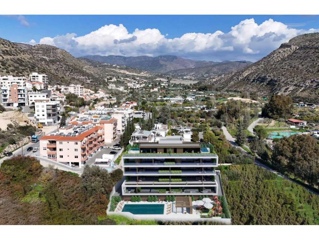 2-Bedroom Penthouse with Roof Garden for Sale in Germasogeia