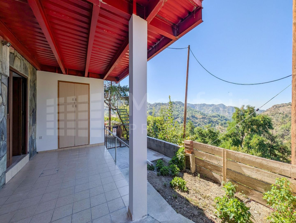 Three-Bedroom House in Agros, Limassol