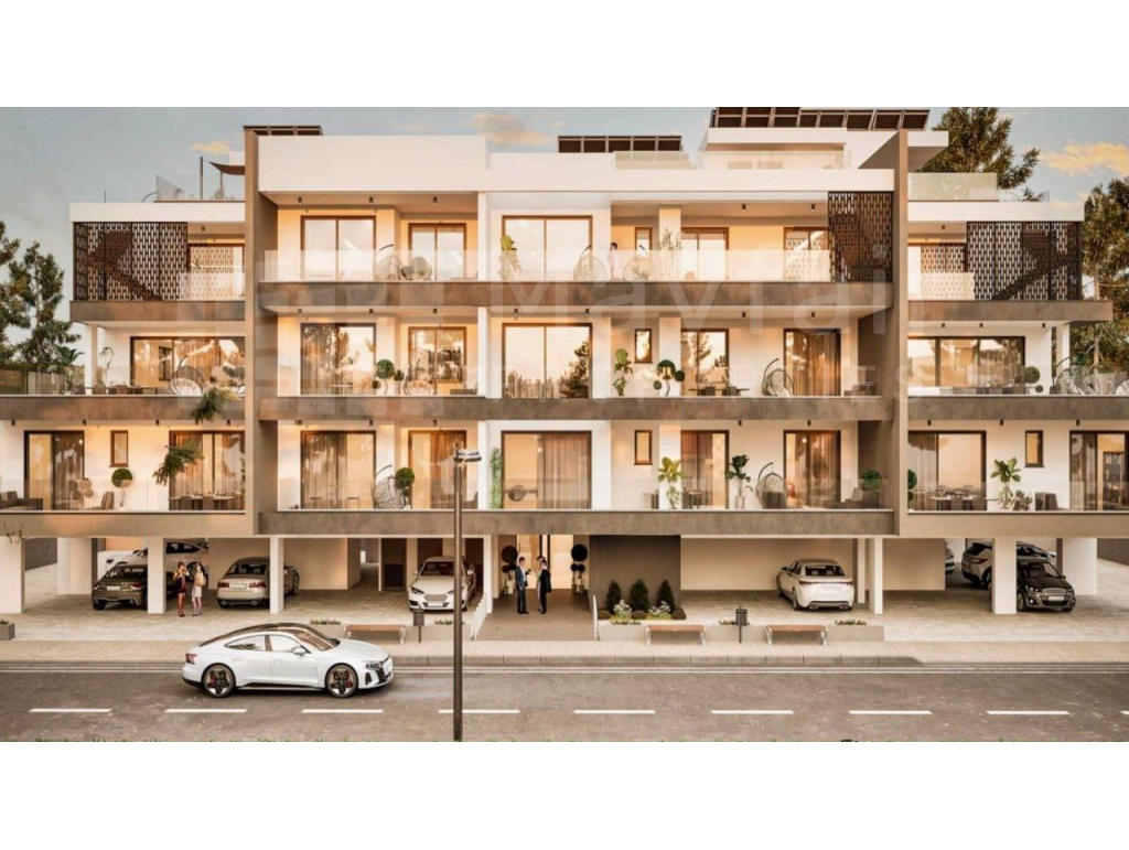 New 2 Bedroom Apartments with Large Balconies in Aradippou, Larnaca For Sale
