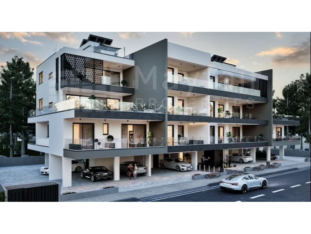 New 2plus1-Bedroom Penthouse in Aradippou, Larnaca For Sale