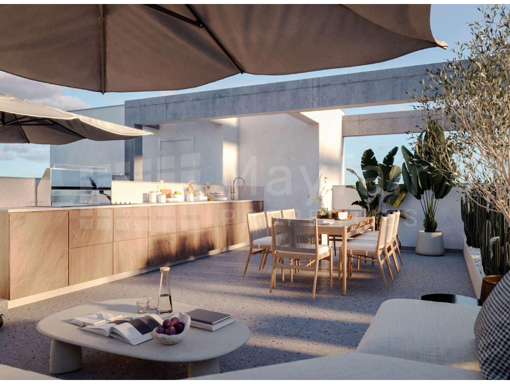 2-Bedroom Penthouse with Roof Garden for Sale in Oroklini