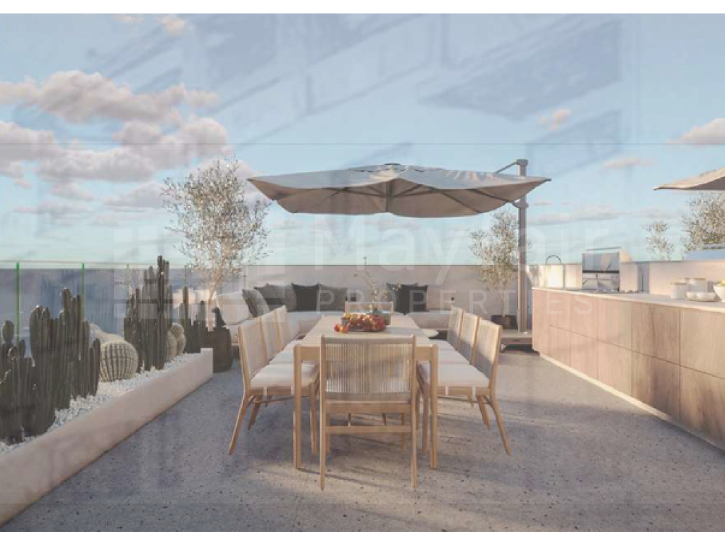 2-Bedroom Penthouse with Roof Garden for Sale in Oroklini