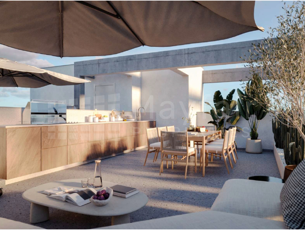 2-Bedroom Penthouse with Roof Garden for Sale in Oroklini
