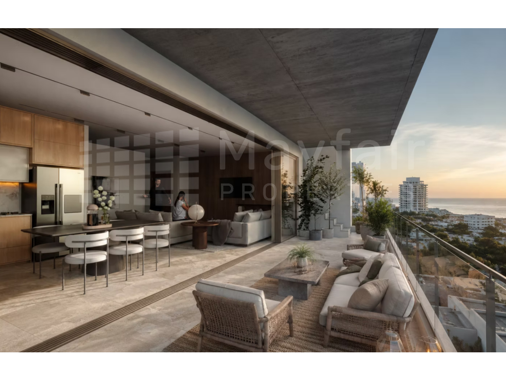 2-Bedroom Penthouse with Roof Garden for Sale in Oroklini