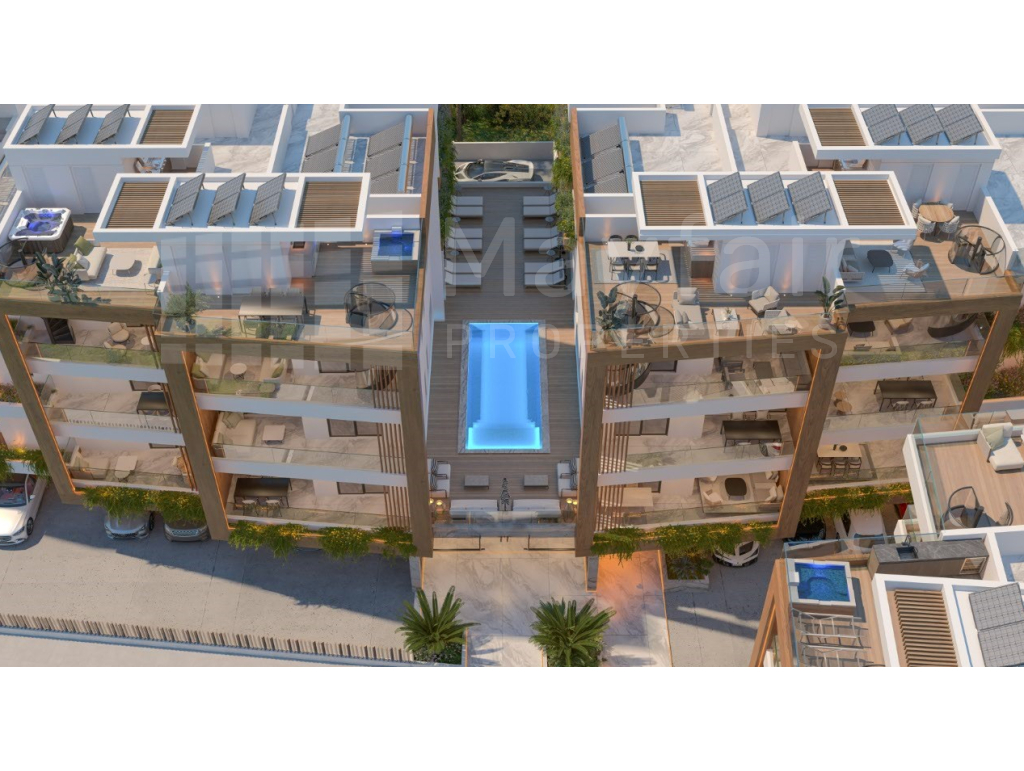 1-Bedroom Penthouse with Roof Garden for Sale in Kamares