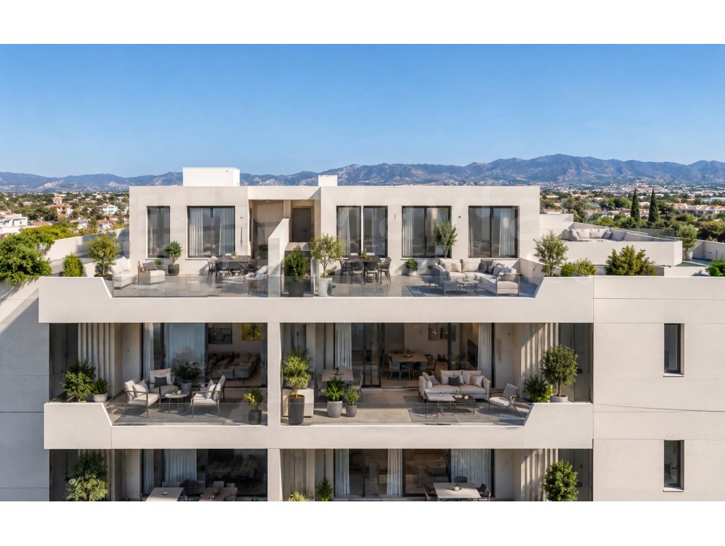 1-BedroomTop-Floor Apartment for Sale in Livadia