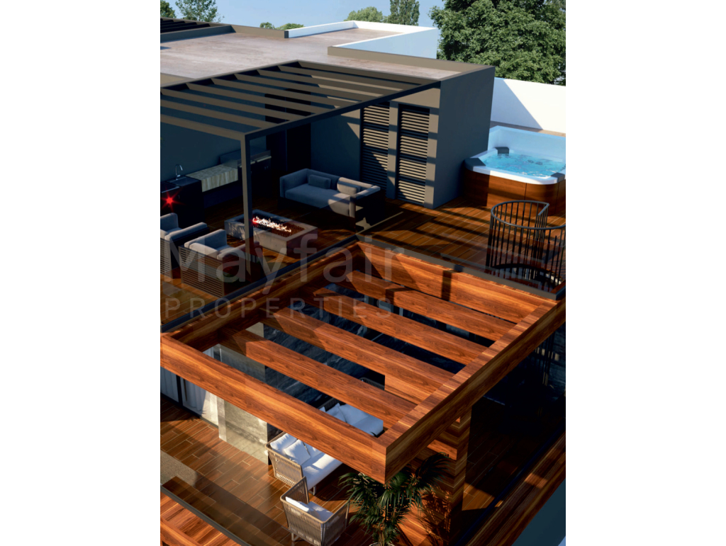 3-Bedroom Penthouse with Roof Garden for Sale in Town Center