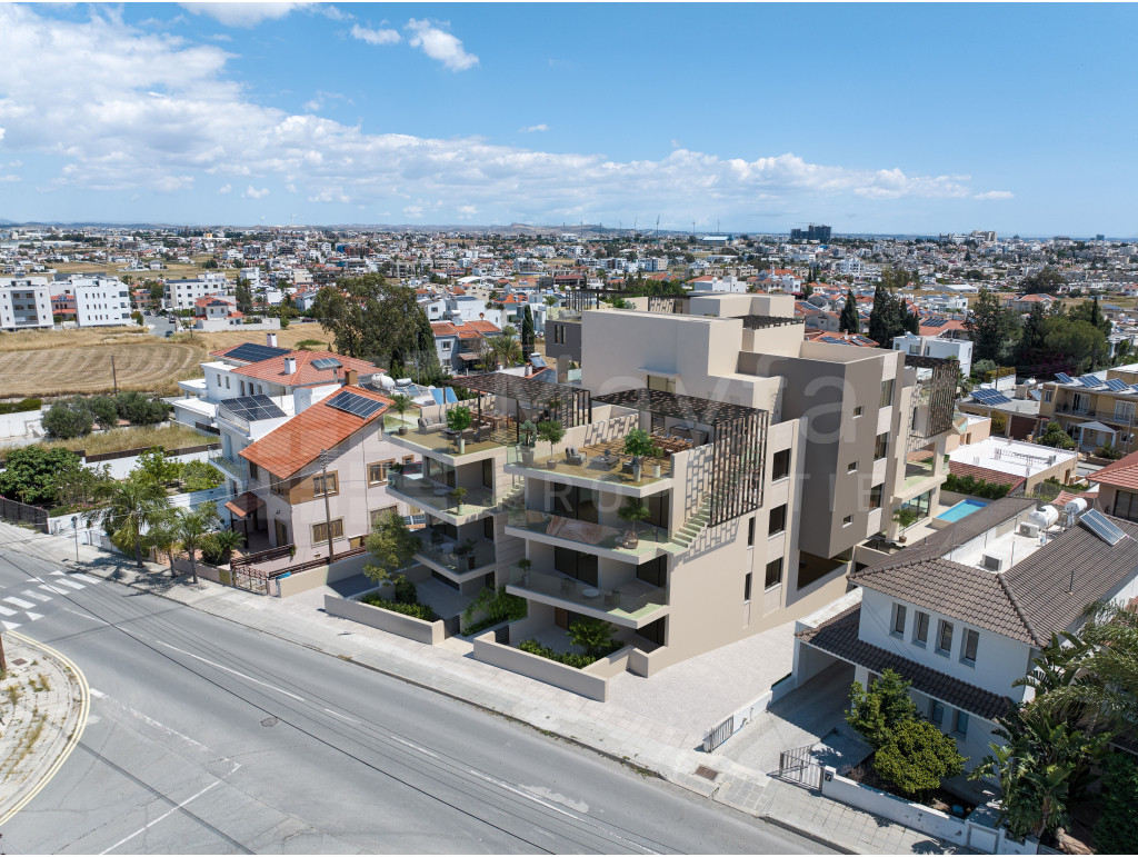 1-Bedroom Penthouse with Roof Garden for Sale in Krassas