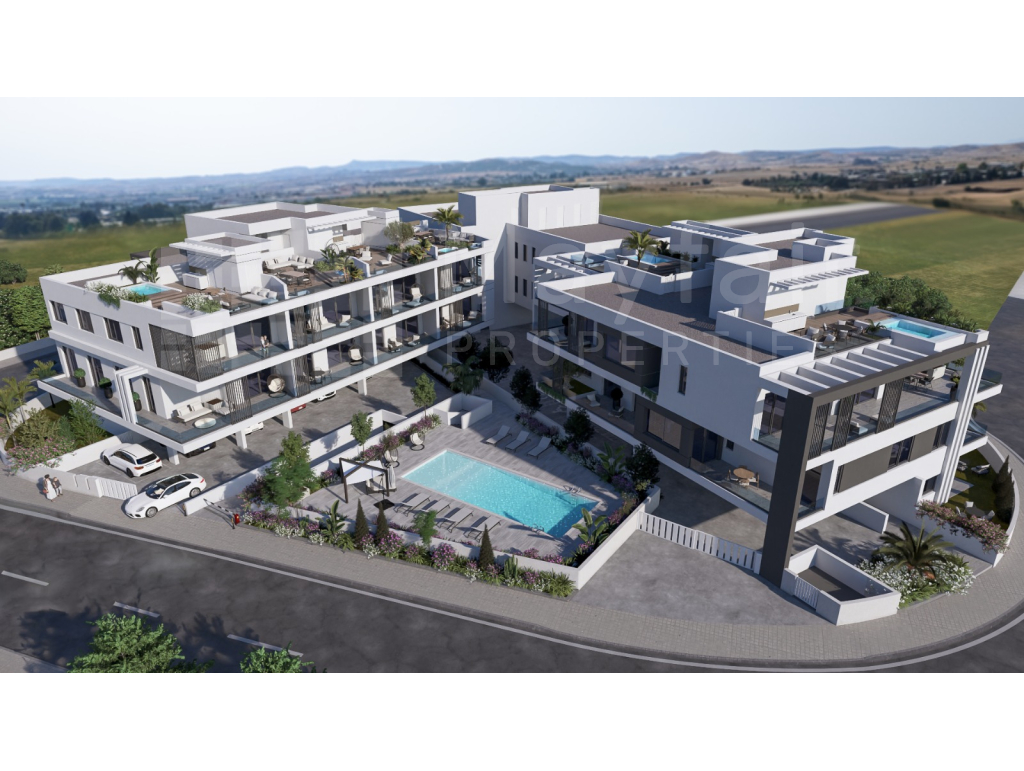 3-Bedroom Penthouse with Roof Garden for Sale in Livadia