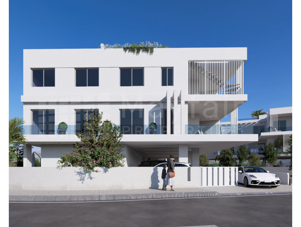 3-Bedroom Penthouse with Roof Garden for Sale in Livadia