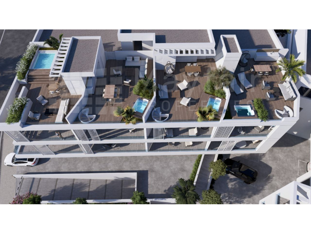3-Bedroom Penthouse with Roof Garden for Sale in Livadia