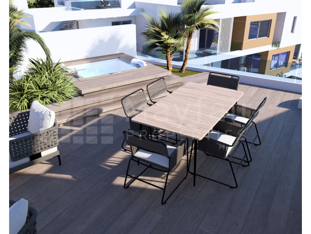 3-Bedroom Penthouse with Roof Garden for Sale in Livadia