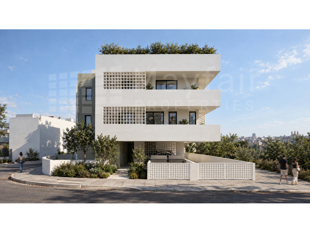 2-Bedroom Penthouse with Roof Garden for Sale in Oroklini