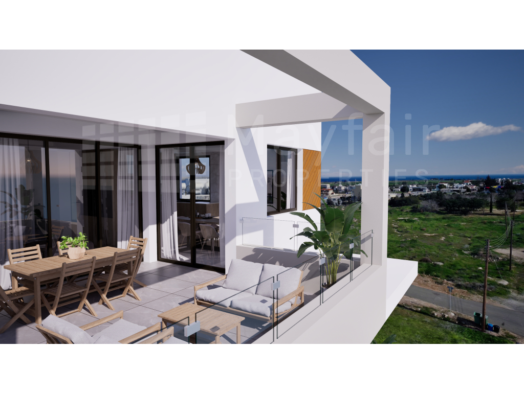 1-Bedroom Top-Floor Apartment for Sale in Deryneia