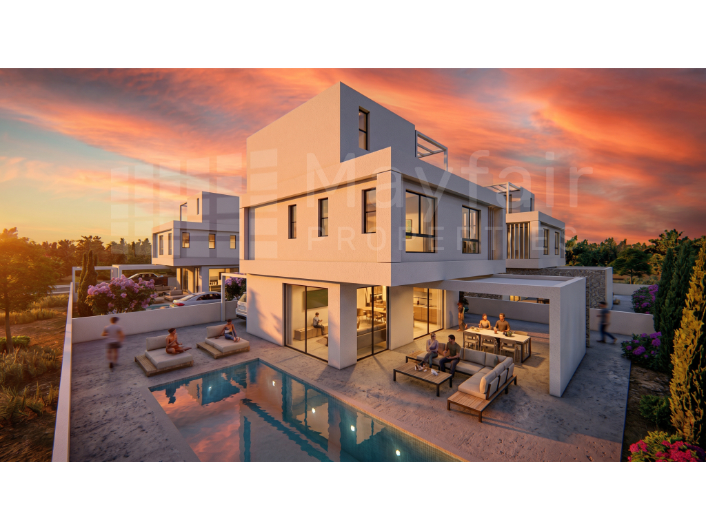 Luxury 4-Bedroom Villa for Sale in Pernera