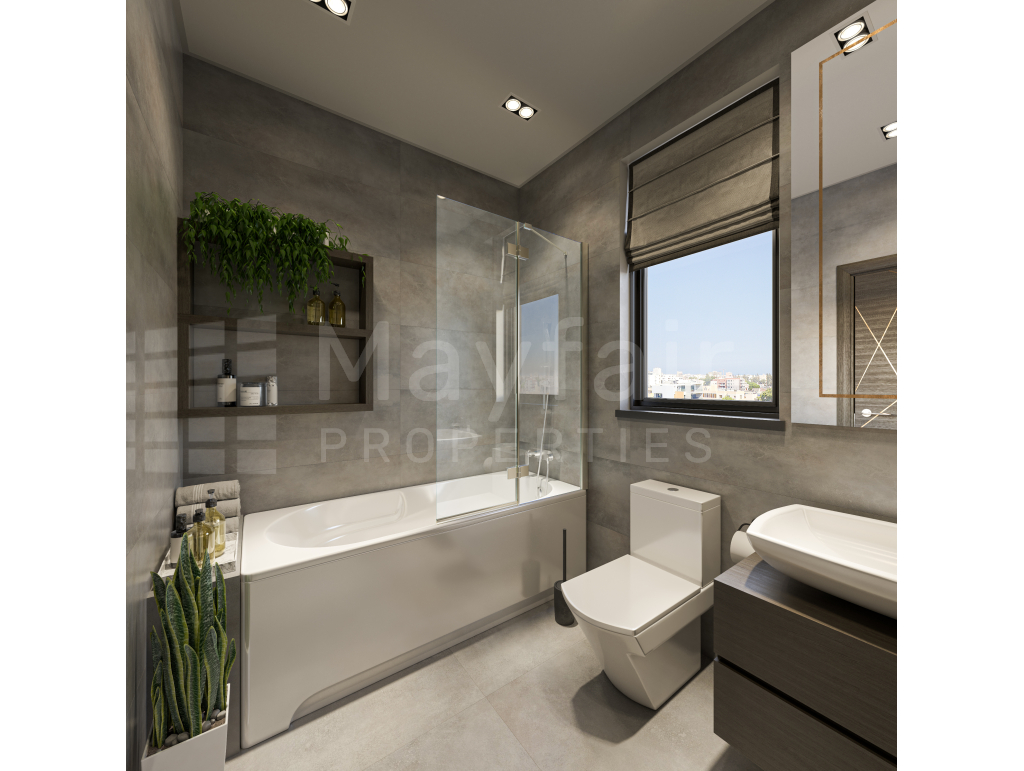 2-Bedroom Penthouse with Roof Garden for Sale in Deryneia