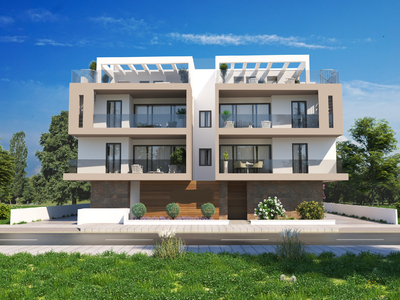 2 Bedroom Top Floor Apartment with Roof Garden for Sale in Livadia  in Larnaca