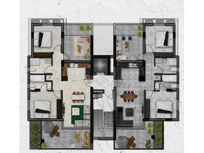 2 Bedroom Apartment 