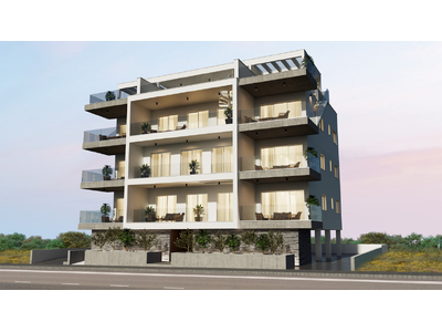 2 Bedroom Top Floor Apartments with Roof Garden in Larnaca