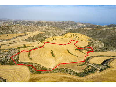 Shared field in Choirokoitia, Larnaca in Larnaca