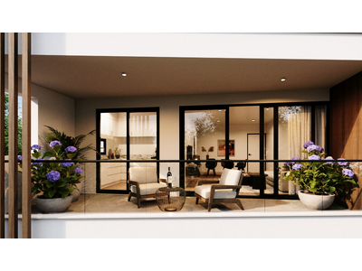 2-Bedroom Penthouse with Roof Garden in Town Centre