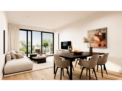 2-Bedroom Penthouse with Roof Garden in Town Centre
