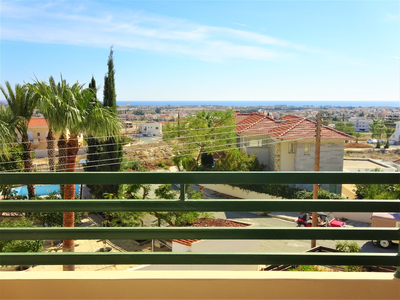 2-Bedroom Seaview Top-Floor Apartment in Oroklini for Sale