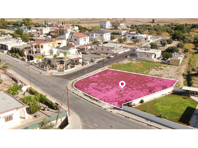 Corner Residential Plot in Athienou, Larnaca in Larnaca