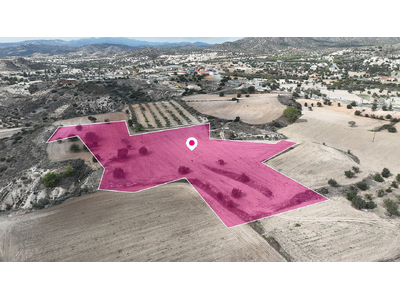 Residential field located in Anglisides, Larnaca in Larnaca