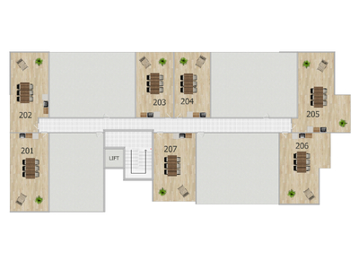 2 Bedroom Top-Floor Apartment for Sale